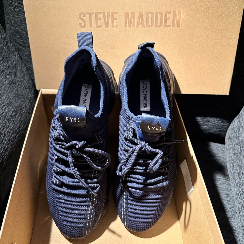 Steve Madden Women’s Dark Blue Sneakers